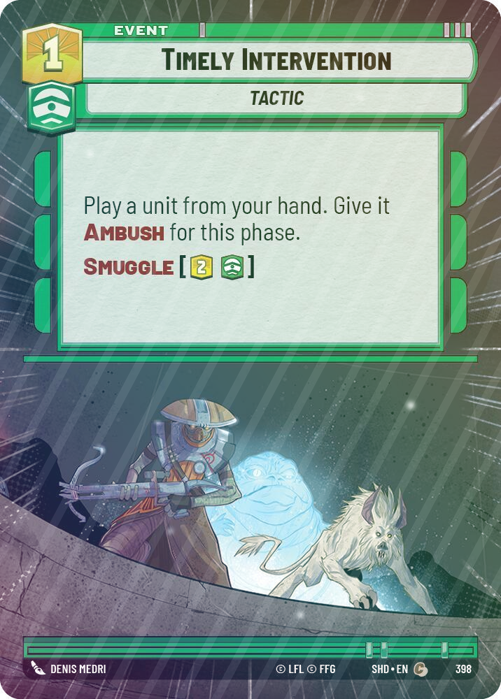 Timely Intervention (Hyperspace) - Foil