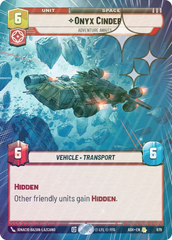 Onyx Cinder - Adventure Awaits (Hyperspace Foil) - Foil