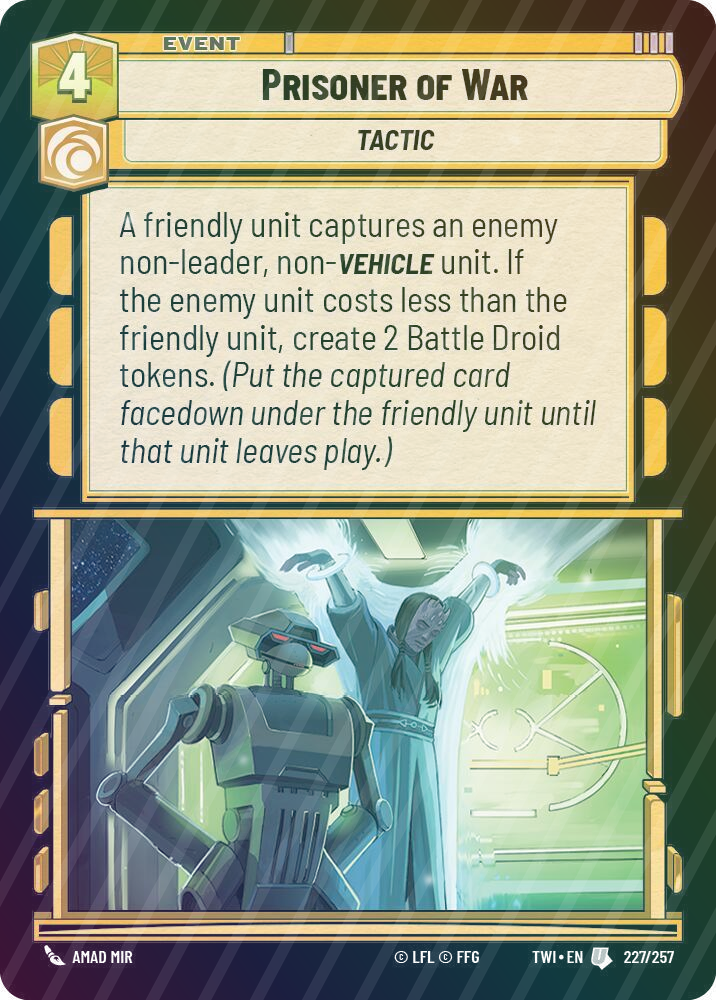 Prisoner of War - Foil