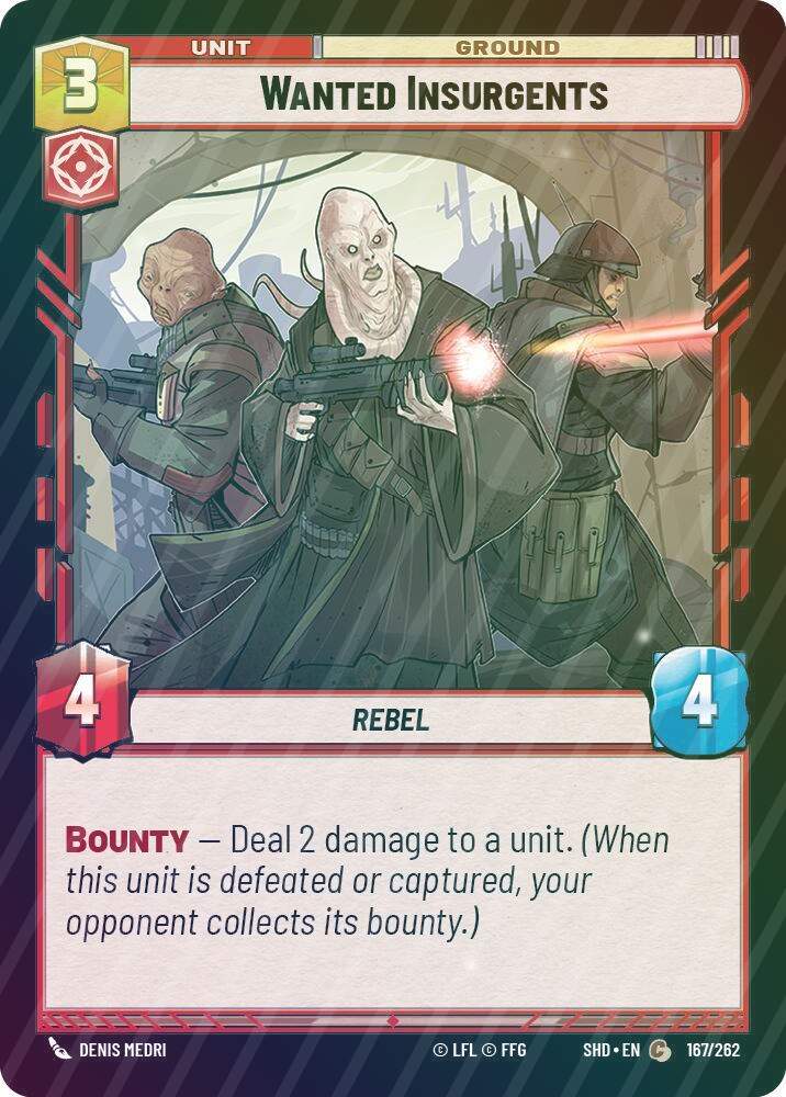 Wanted Insurgents - Foil