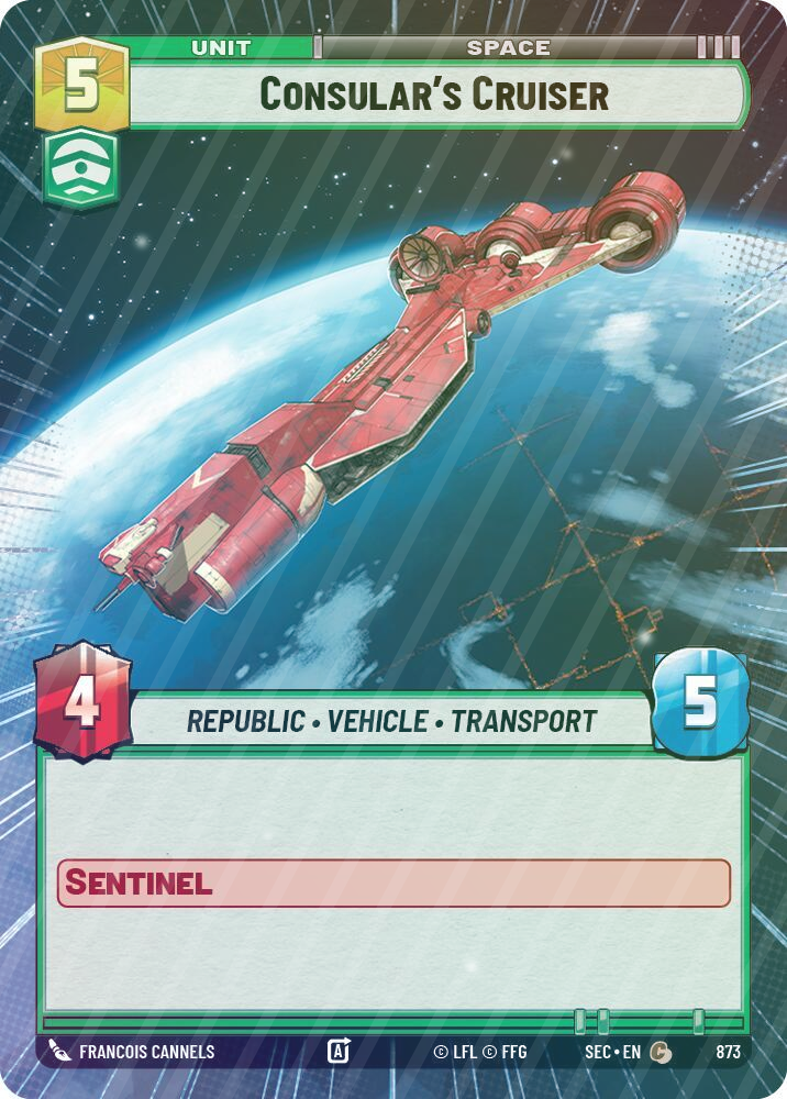 Consular's Cruiser (Hyperspace Foil) - Foil