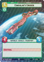 Consular's Cruiser (Hyperspace Foil) - Foil