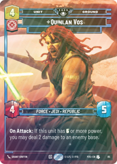 Quinlan Vos - Dark Disciple - Foil
