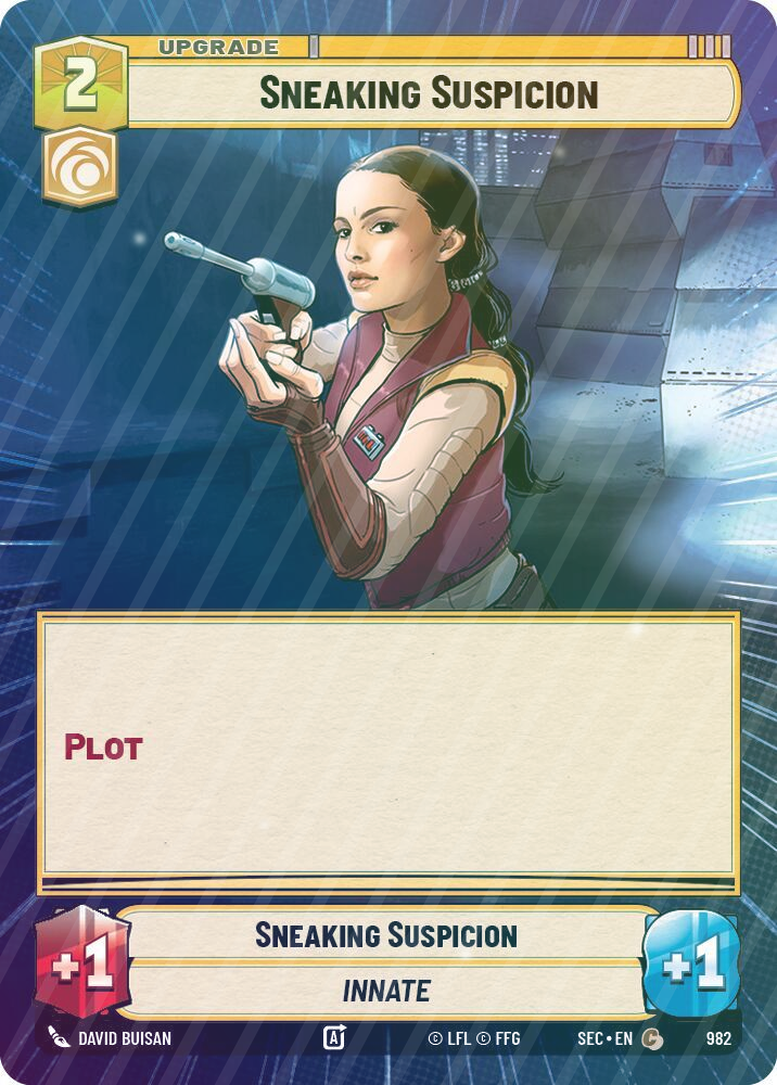 Sneaking Suspicion (Hyperspace Foil) - Foil