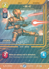HK-47 - Exclamation: Die, Meatbag! - Foil