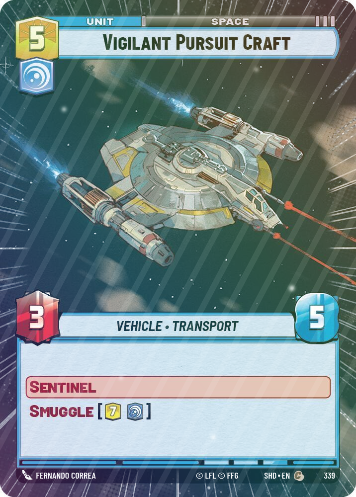 Vigilant Pursuit Craft (Hyperspace) - Foil