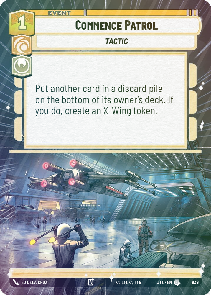 Commence Patrol (Hyperspace Foil) - Foil