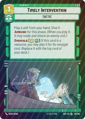 Timely Intervention - Foil