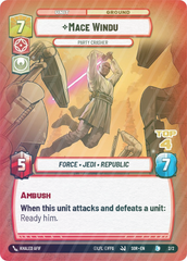 Mace Windu - Party Crasher (Top 4) - Foil