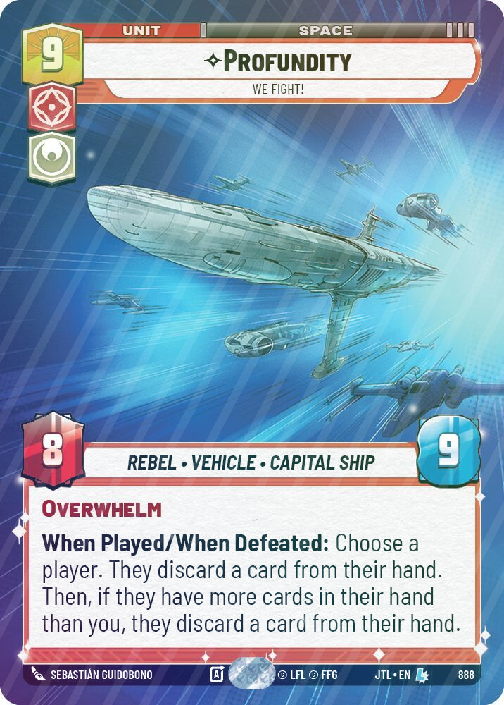 Profundity - We Fight! (Hyperspace Foil) - Foil