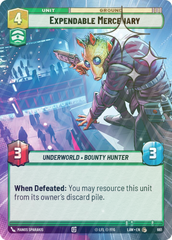Expendable Mercenary (Hyperspace Foil) - Foil