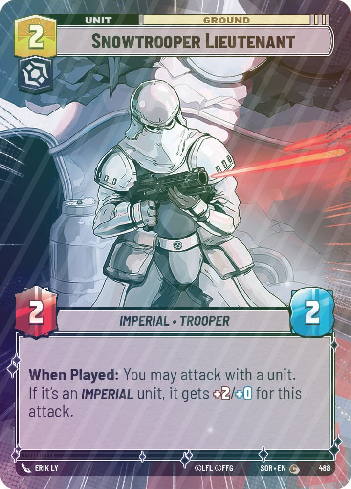 Snowtrooper Lieutenant (Hyperspace) - Foil