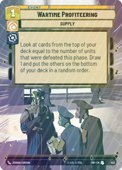 Wartime Profiteering (Hyperspace) - Foil