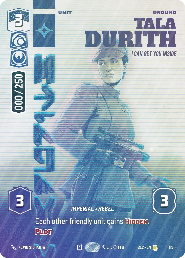 Tala Durith - I Can Get You Inside (Serialized) - Foil