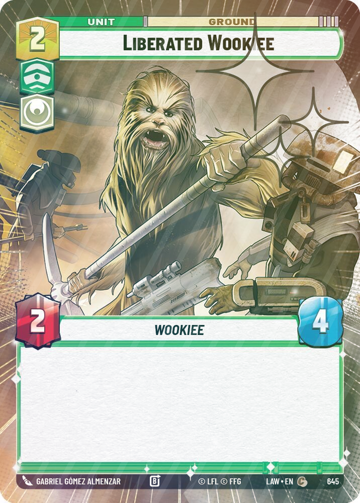 Liberated Wookie (Hyperspace Foil) - Foil