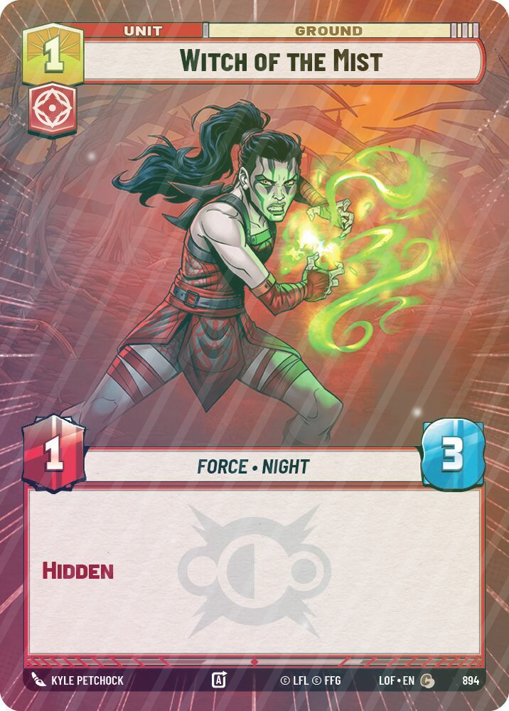 Witch of the Mist (Hyperspace Foil) - Foil