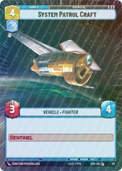 System Patrol Craft (Hyperspace) - Foil
