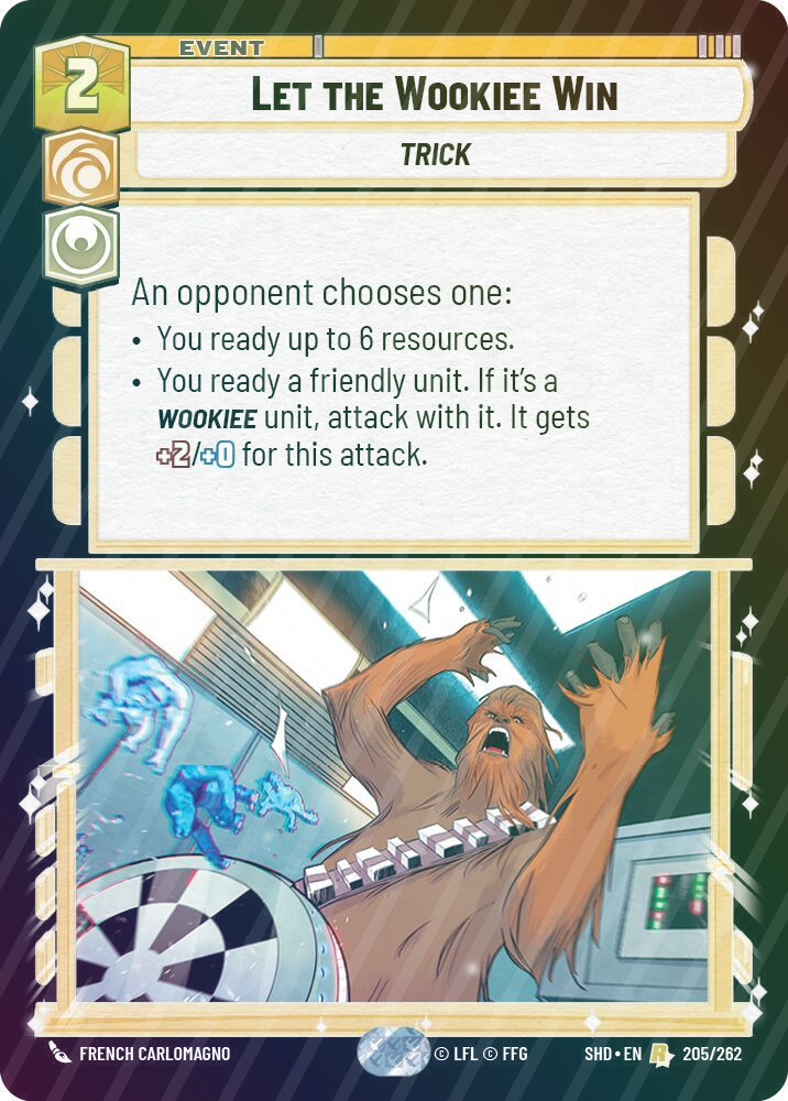 Let the Wookiee Win - Foil