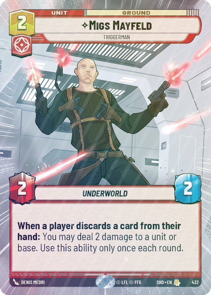 Migs Mayfeld - Triggerman (Hyperspace) - Foil