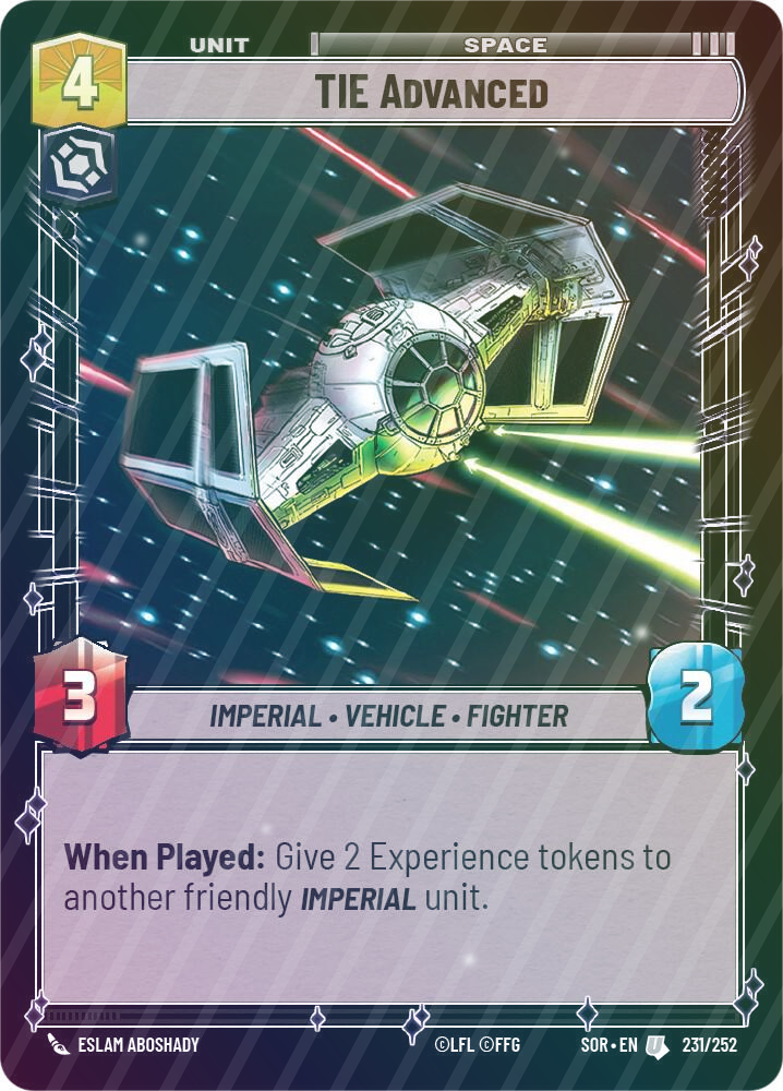 TIE Advanced - Foil