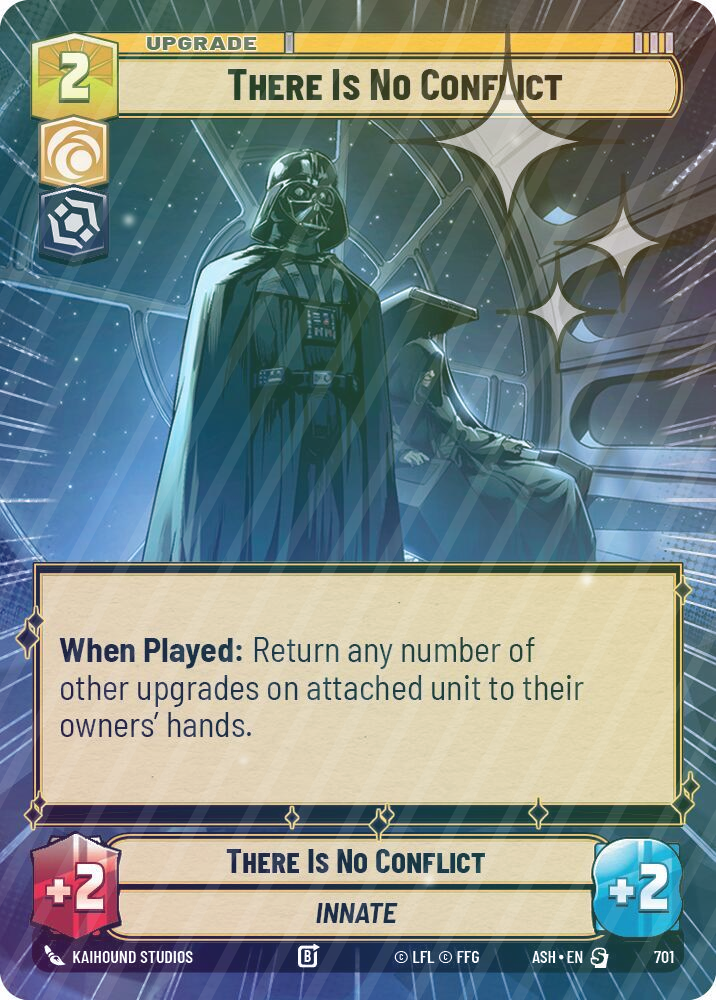 There Is No Conflict (Hyperspace Foil) - Foil