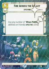 Fire Across the Galaxy (Hyperspace Foil) - Foil