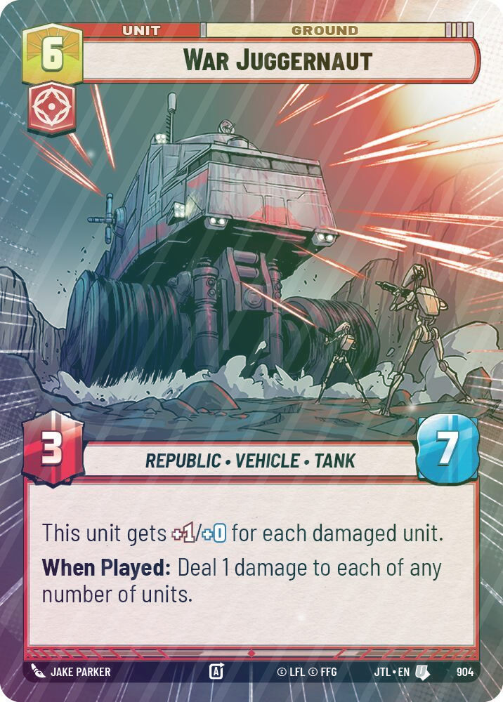 War Juggernaut (Hyperspace Foil) - Foil