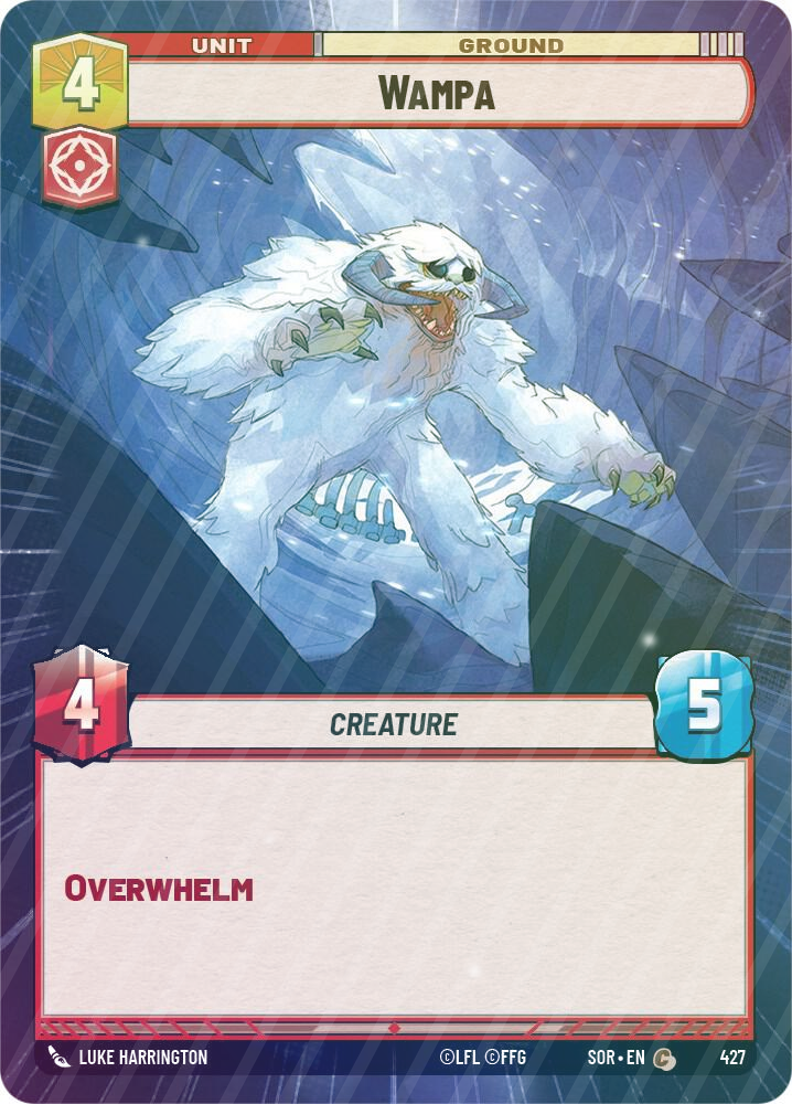 Wampa (Hyperspace) - Foil
