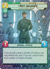 Moff Jerjerrod - We Shall Redouble Our Efforts (Hyperspace Foil) - Foil