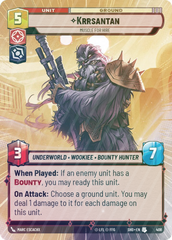 Krrsantan - Muscle for Hire (Hyperspace) - Foil