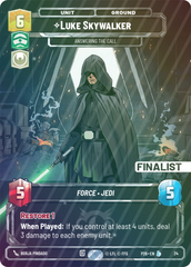 Luke Skywalker - Answering the Call (Finalist) - Foil