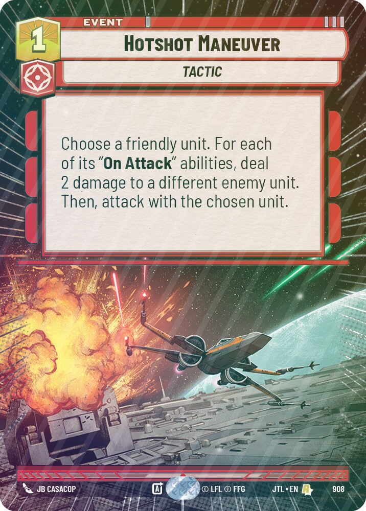 Hotshot Maneuver (Hyperspace Foil) - Foil