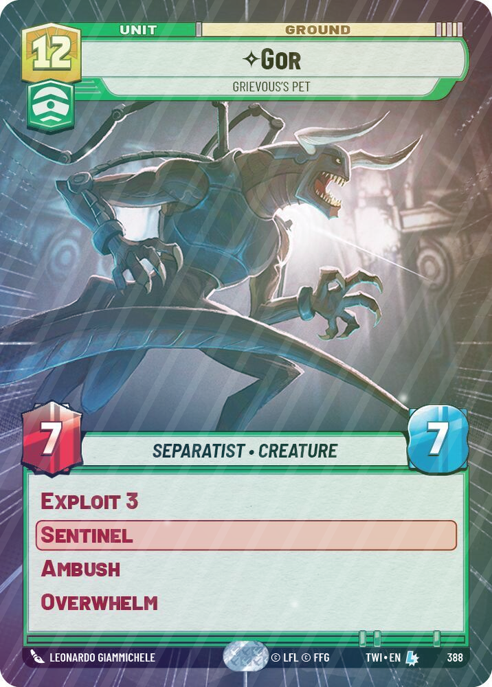 Gor - Grievous's Pet (Hyperspace) - Foil