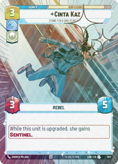 Cinta Kaz - Stone Cold and Fearless (Hyperspace Foil) - Foil