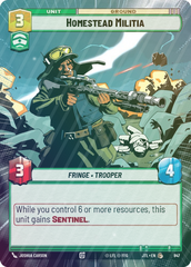 Homestead Militia (Hyperspace Foil) - Foil
