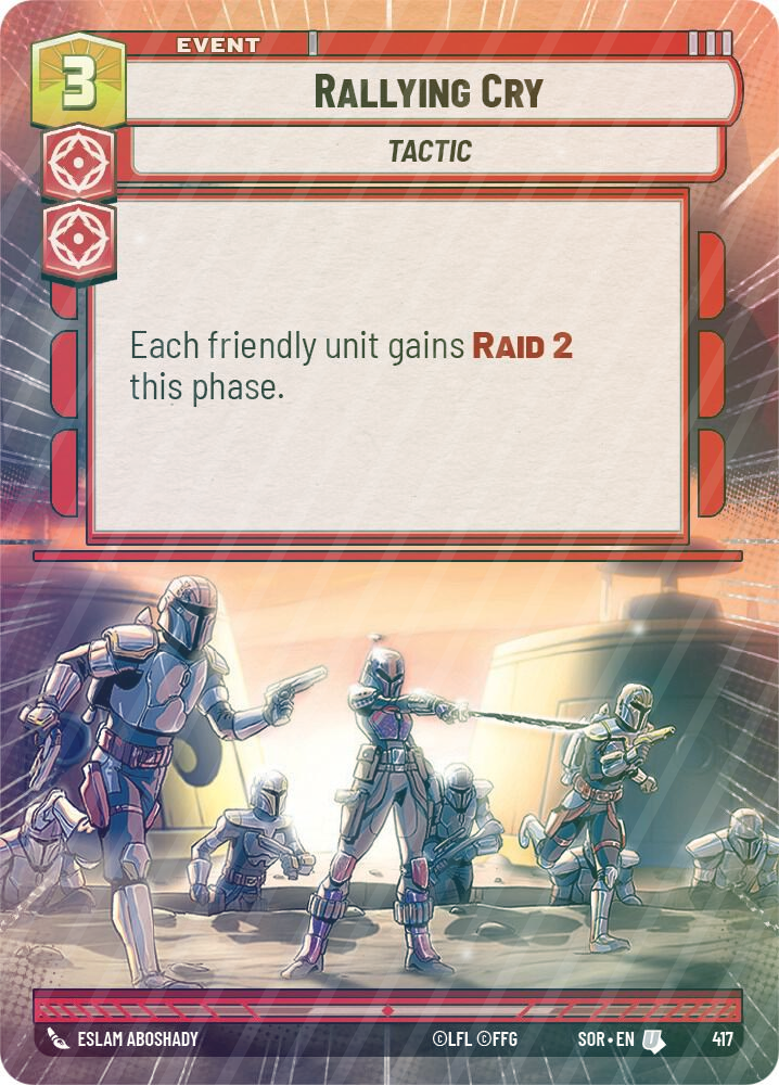 Rallying Cry (Hyperspace) - Foil