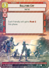 Rallying Cry (Hyperspace) - Foil