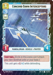 Concord Dawn Interceptors - Foil