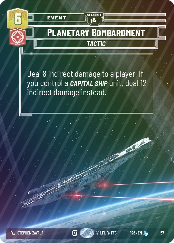 Planetary Bombardment - Foil