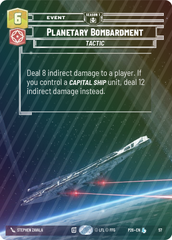 Planetary Bombardment - Foil