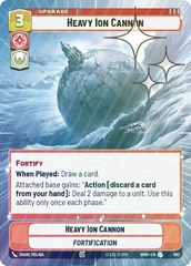 Heavy Ion Cannon (Hyperspace Foil) - Foil