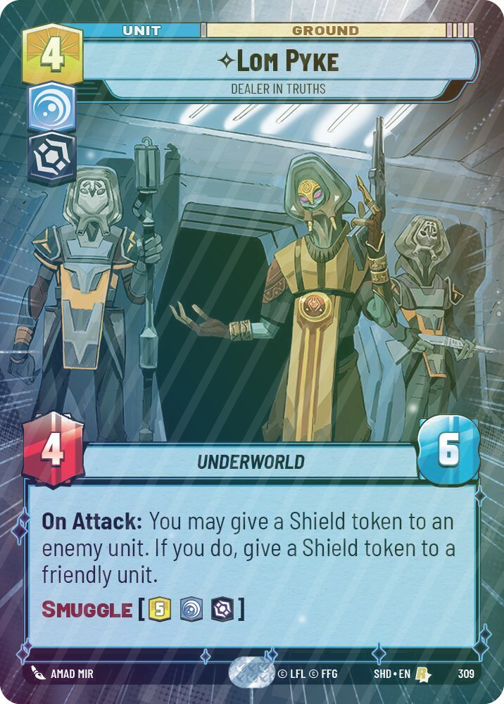 Lom Pyke - Dealer in Truths (Hyperspace) - Foil