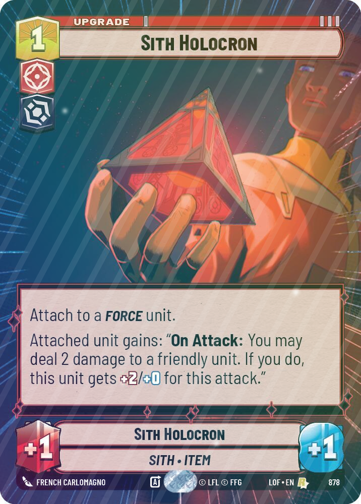 Sith Holocron (Hyperspace Foil) - Foil