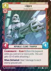 Hevy - Staunch Martyr - Foil