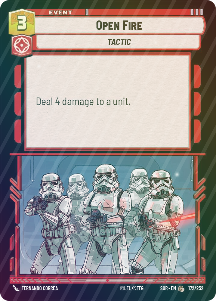 Open Fire - Foil