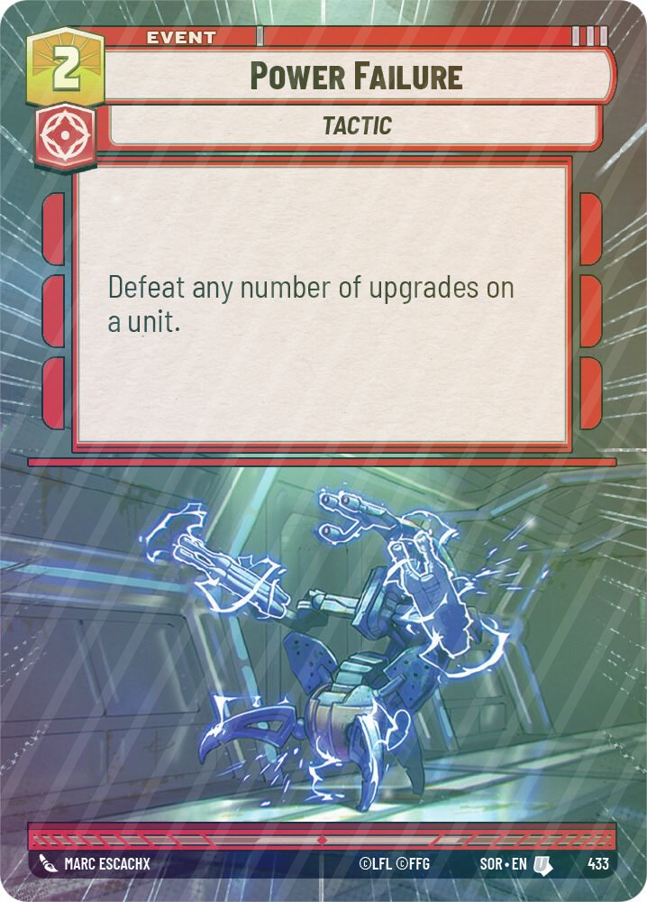 Power Failure (Hyperspace) - Foil