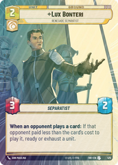 Lux Bonteri - Renegade Separatist (Hyperspace) - Foil