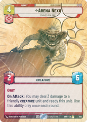 Arena Nexu - Starved for Prey (Hyperspace Foil) - Foil