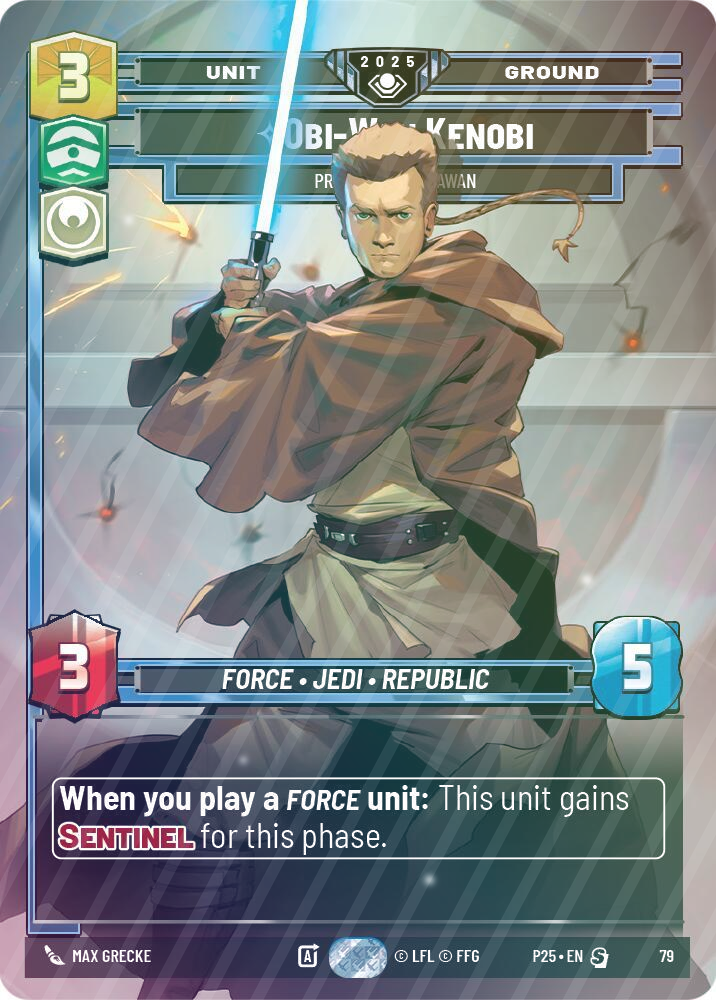 Obi-Wan Kenobi - Protective Padawan - Foil