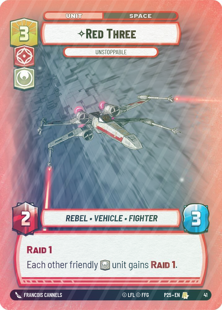 Red Three - Unstoppable - Foil